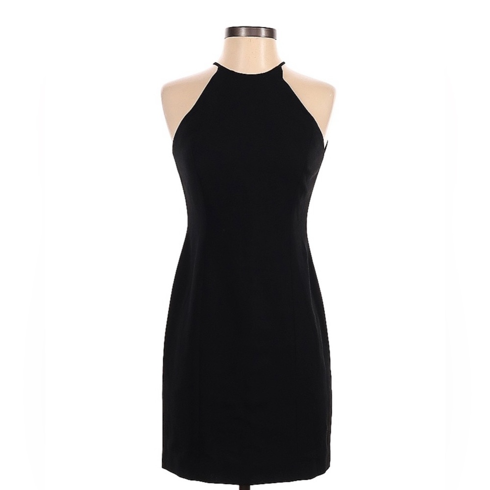 Laundry by Shelli Segal Black Mini Dress LBD Size 2